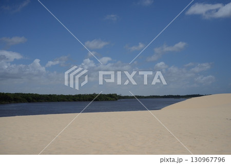 美しい砂丘の湖、レンソイス6 130967796