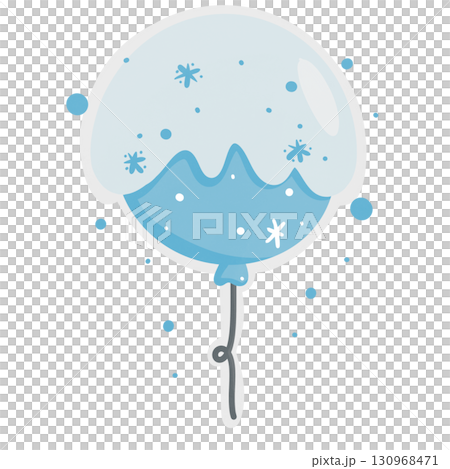 Blue balloon 130968471