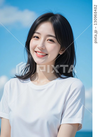 笑顔が素敵な女性 130968482