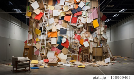 An artist's bold and thought-provoking installation art 130969465
