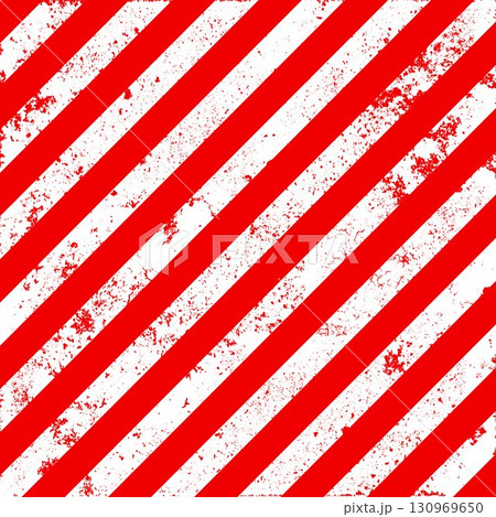 Warning sign with red and white diagonal lines. Attention, danger or caution symbol. Construction site signage, road safety notice, hazard banner, security alert shield. Vector illustration Warning sign with red and white diagonal lines. Attention, danger or caution symbol. Construction site signage, road safety notice, hazard banner, security alert shield. Vector illustration 130969650