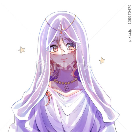 占い師の女性　ベール 130970479