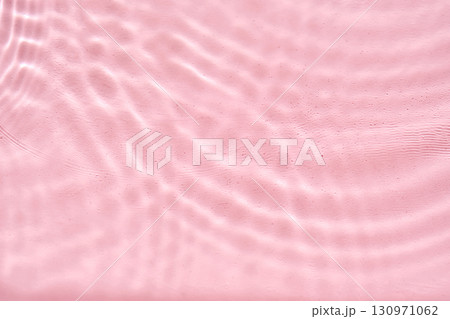 Abstract pink water background with streaks of water. 130971062