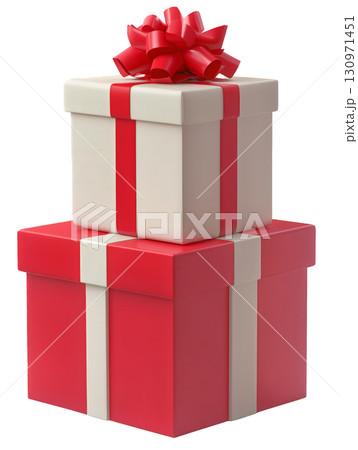 Brightly Wrapped Presents Stacked for a Festive Celebration 130971451