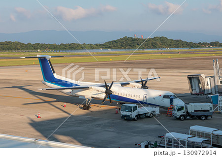 Warm Summer Afternoon View of Nagasaki Airport Warm Summer Afternoon View of Nagasaki Airport 130972914
