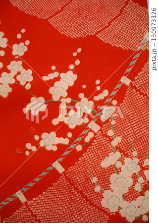 アンティークの着物生地 アンティークの着物生地 130973126