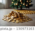 積み上げた金貨 130973163