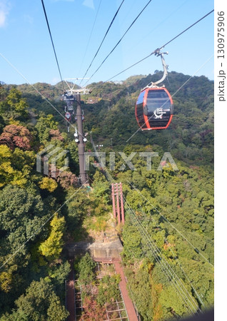 ロープウェイ･ゴンドラ（神戸布引ハーブ園／兵庫県神戸市中央区） 130975906