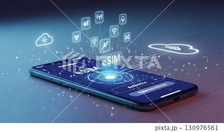 eSIM イメージ 130976561