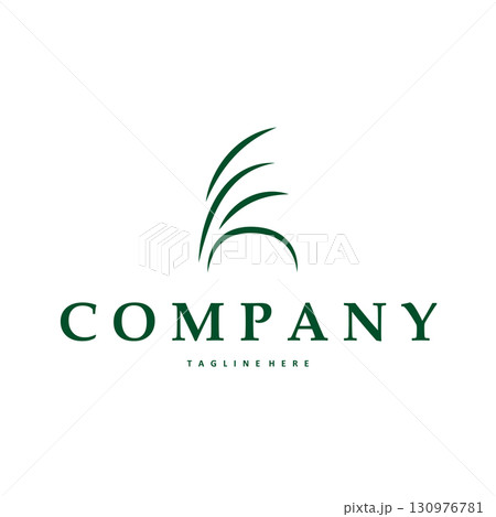 grass logo design simple minimalist concept with line design in the shape of grass symbol illustration symbol template icon vector grass logo design simple minimalist concept with line design in the shape of grass symbol illustration symbol template icon vector 130976781