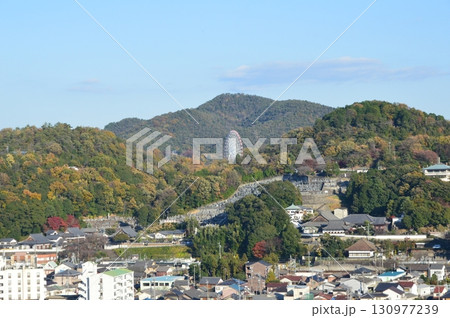 ロープウェイのゴンドラ（神戸布引ハーブ園／兵庫県神戸市中央区） 130977239
