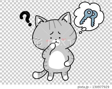 丟失鑰匙的貓 130977929