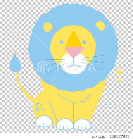 獅子座的插圖 獅子座的插圖 130977945