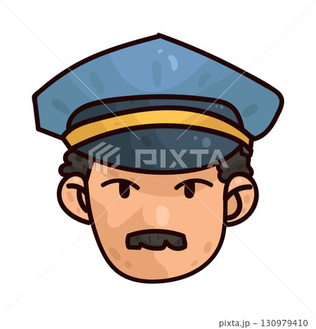 illustration of policeman illustration of policeman 130979410