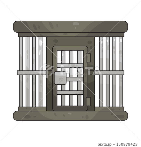 illustration of jail illustration of jail 130979425