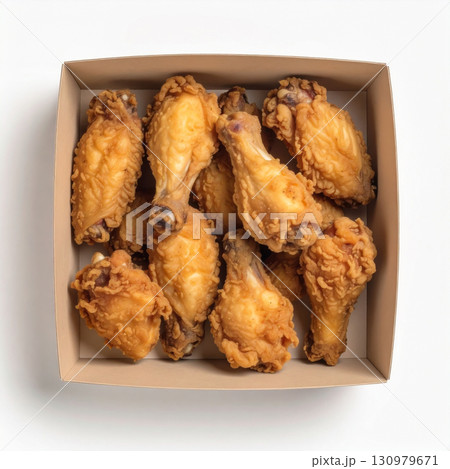 chicken, fried chicken, seasoned chicken, soy sauce chicken, chicken wing, chicken leg, boneless chicken, spicy chicken, chicken set, chicken box 130979671