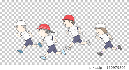 兒童比賽的插圖 兒童比賽的插圖 130979803