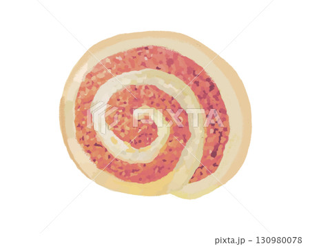 アイシングクッキー（渦巻き）いちご 130980078