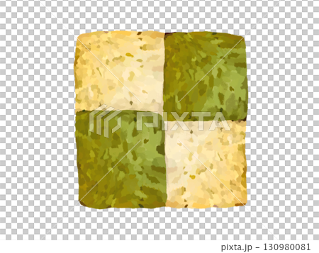 Icing Cookies (Checkered Pattern) Matcha 130980081