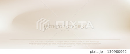 Pearl cream gradient. Aesthetic nacre illustration. Sandy gradient background with soft waves for neutral, warm, and luxurious vibes. Vector backdrop Pearl cream gradient. Aesthetic nacre illustration. Sandy gradient background with soft waves for neutral, warm, and luxurious vibes. Vector backdrop 130980962