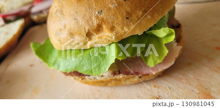 Savor a Delicious Sandwich made with Fresh Ingredients that will delight your taste buds Savor a Delicious Sandwich made with Fresh Ingredients that will delight your taste buds 130981045
