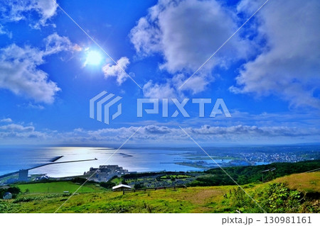 稚内公園から望む稚内市街の眺望 稚内公園から望む稚内市街の眺望 130981161