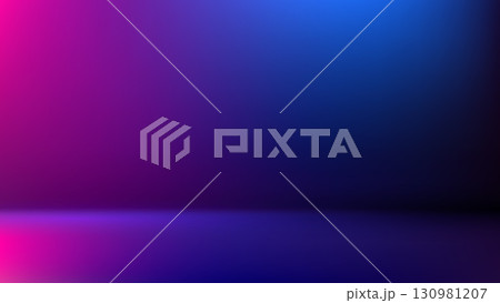 gradient background abstract colorful vibrant backdrop with purple blue magenta tones dynamic studio stage effect digital art design modern wallpaper texture illumination style 130981207