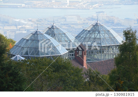 神戸布引ハーブ園の「香りの庭園 グラスハウス」(兵庫県神戸市中央区) 神戸布引ハーブ園の「香りの庭園 グラスハウス」(兵庫県神戸市中央区) 130981915