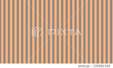 16:9　ハロウィンの背景素材　シンプルなしましま 130982169