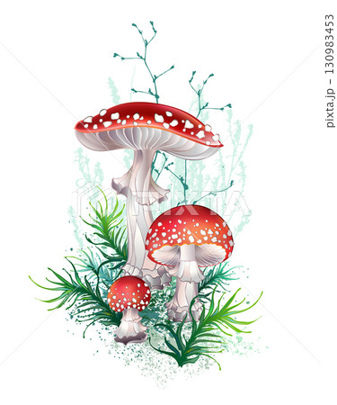 Fly agaric composition Fly agaric composition 130983453