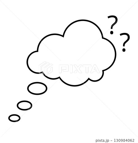 line speech bubble 130984062