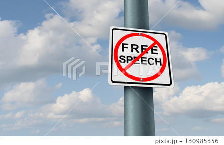 Free Speech Ban 130985356