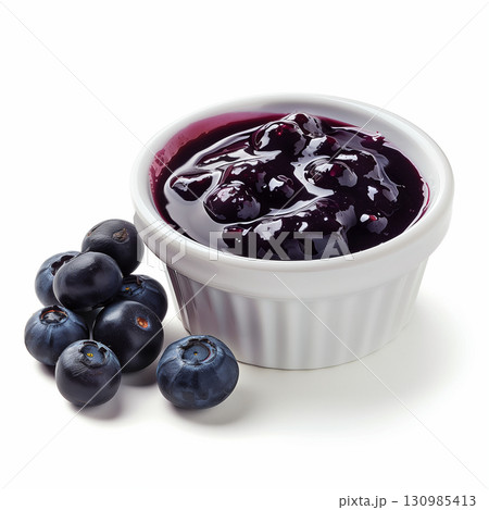 ブルーベリーとジャム ブルーベリーとジャム 130985413