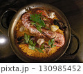 スペイン料理店で食べたパエリア 130985452