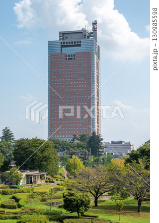 群馬県庁と前橋公園 群馬県庁と前橋公園 130985598