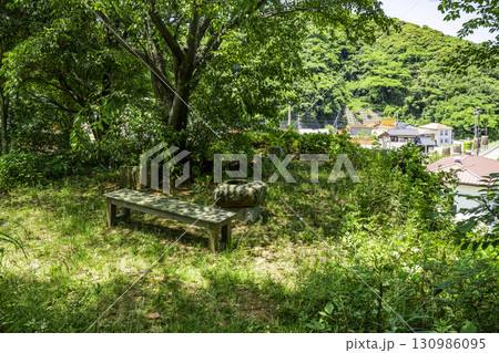 江津本町　亀山城跡　二楽閣跡　島根県江津市 130986095