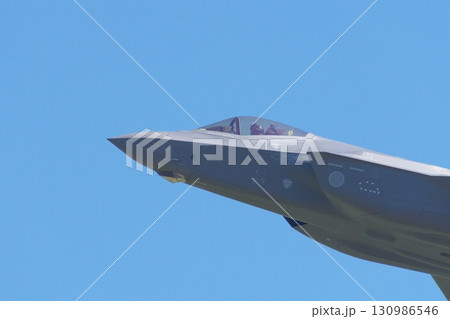 離陸する航空自衛隊のF-35A 離陸する航空自衛隊のF-35A 130986546