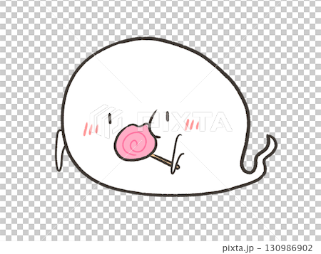 Candy-eating ghost 130986902