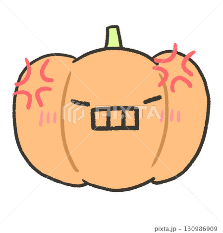 怒るジャックオランタン 130986909