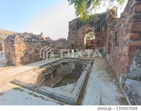 Delhi , India - Tughlakabad Fort Delhi , A picture of Tughlakabad Fort in Delhi dec 10 2024 Delhi , India - Tughlakabad Fort Delhi , A picture of Tughlakabad Fort in Delhi dec 10 2024 130987088