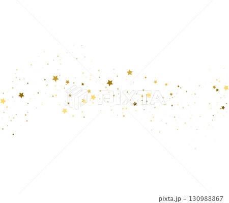 Golden Star Dust Swirl For Magical Wishes And Fantasy Celebrations 130988867