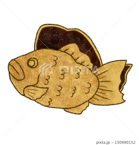 たいやきのイラスト 130990152
