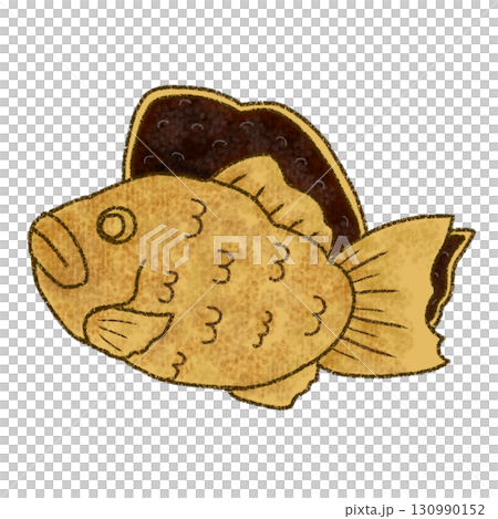 たいやきのイラスト 130990152