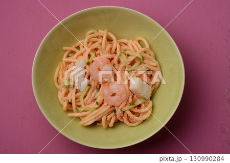 明太サラダパスタ 明太サラダパスタ 130990284