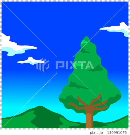 常緑広葉樹 130991076