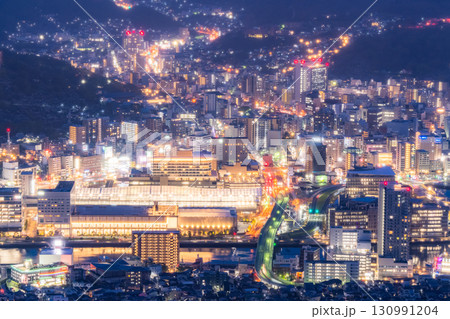 《長崎県》稲佐山の夜景・日本三大夜景 130991204