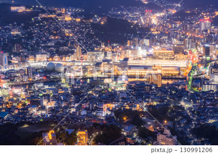 《長崎県》稲佐山の夜景・日本三大夜景 130991206