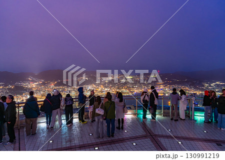 《長崎県》稲佐山の夜景・日本三大夜景 《長崎県》稲佐山の夜景・日本三大夜景 130991219