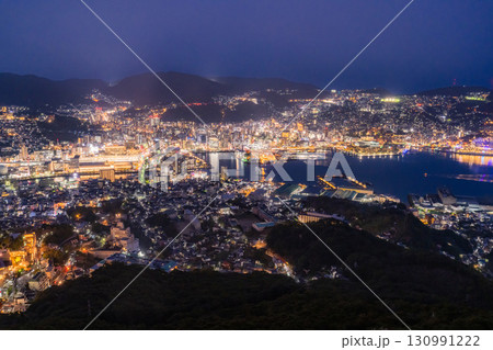 《長崎県》稲佐山の夜景・日本三大夜景 130991222