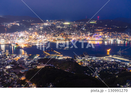 《長崎県》稲佐山の夜景・日本三大夜景 130991270